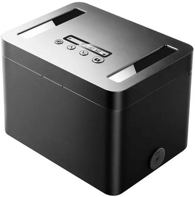 Main image of Metal Timed Lock Box, Phone Lockbox with Timer, Time Locking Safe, Self-Control Container with USB C Charge,Child Lock, Audio Prompt, Time Release Storage Locker for Phone/iPad Mini/Medicine