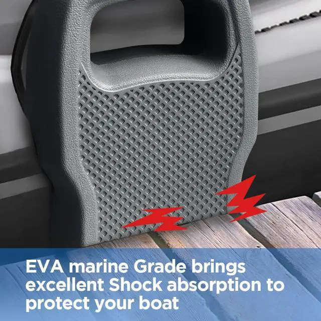 Alt view image 2 of 7 - EVA Boat Fenders for Docking Boat Bumpers Fenders for Docking Pontoon Boat Fenders Ideal for Fishing Boat, Pontoon Boat, PWC and Jet Ski