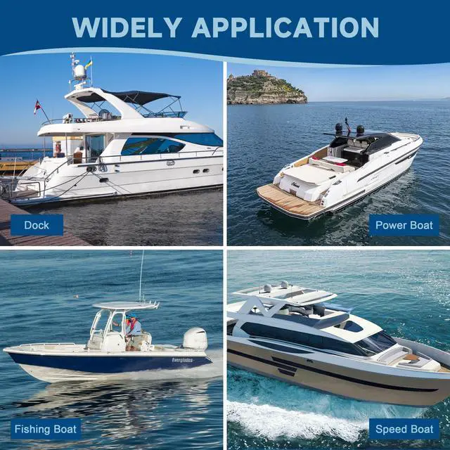Alt view image 4 of 6 - Home Inflatable Boat Fender for Docking, Boat Bumpers with 2 Ropes for Boating Sport, Good Equipment for Boating