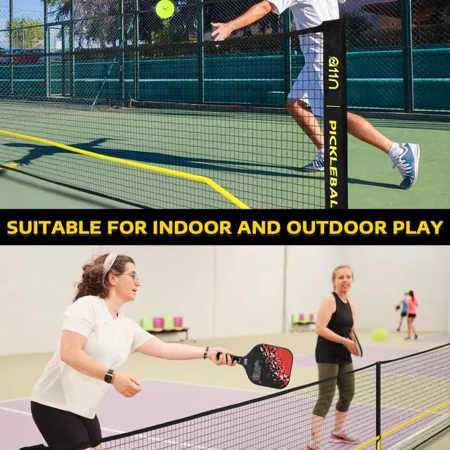 Alt view image 6 of 6 - Designed for All Weather Conditions with Steady Metal Frame and Strong PE Net, Regulation Size Net with Carrying Bag- 22 Wide x 36 Tall, Indoor/Outdoor Use