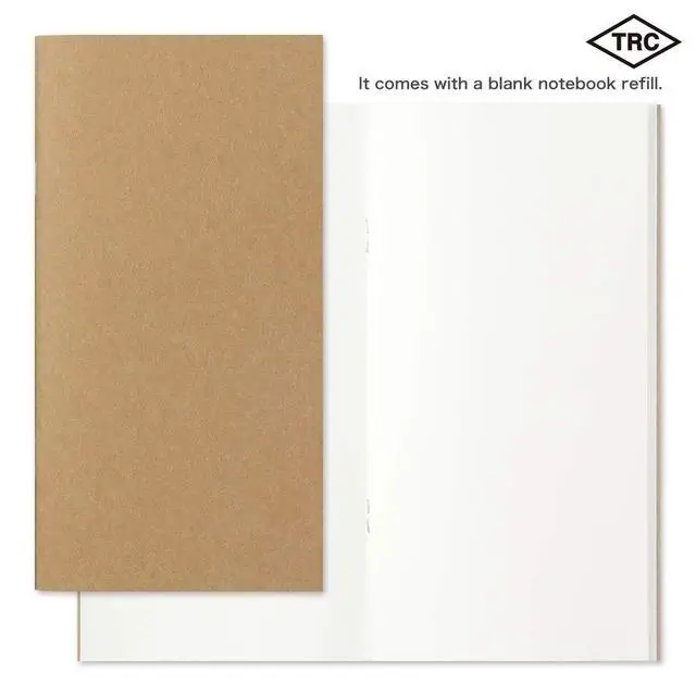 Alt view image 5 of 7 - Traveler's Notebook, Regular Size, Brown 13715006