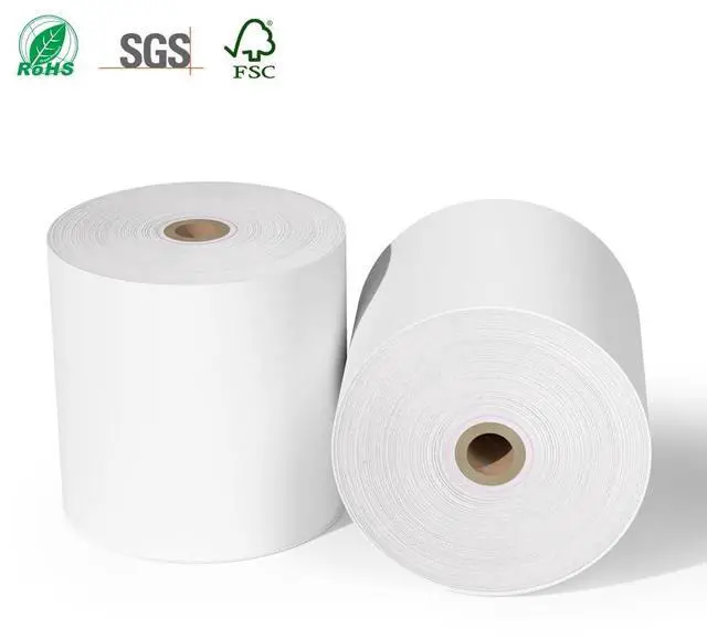 Alt view image 4 of 6 - 30 Rolls 3 1/8 x 230 Thermal Paper Receipt Rolls 55 GSM Premium Quality Thick paper For POS Cash Register BPA Free