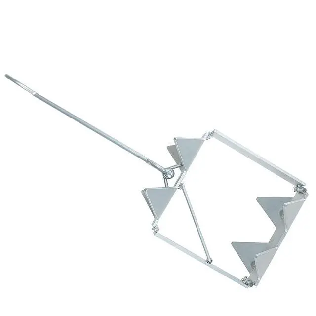 Alt view image 3 of 7 - Boat Anchor, Hot-Dipped Galvanized Folding Anchor