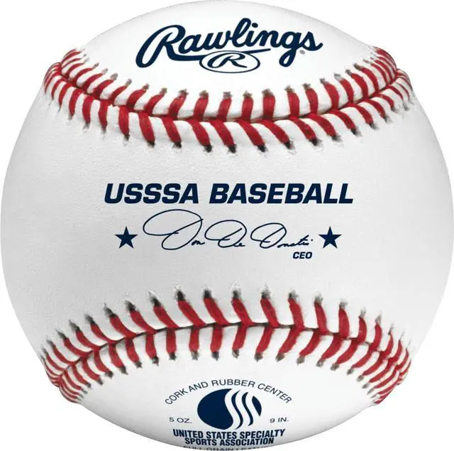 Main image of USSSA Baseballs | Competition Grade | ROLB1USSSA | Youth/14U | Multiple Count Options