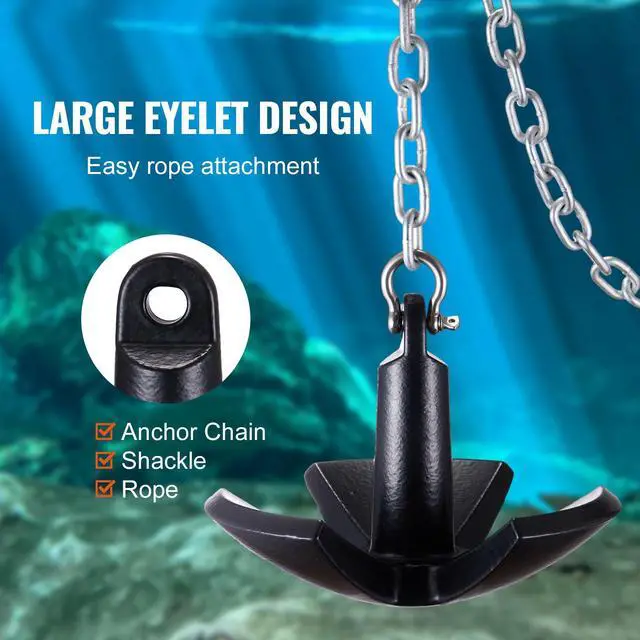 Alt view image 4 of 7 - Delta Style Boat Anchor