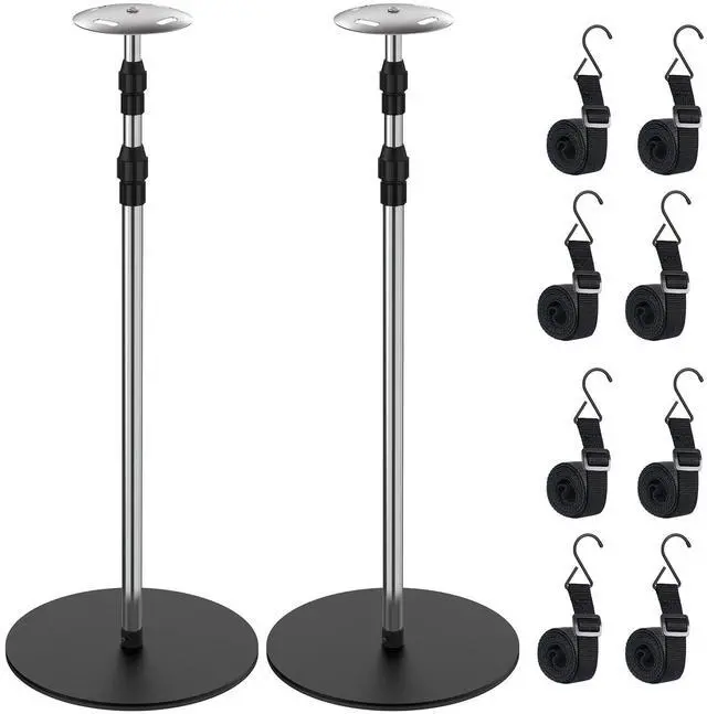 Main image of Boat Cover Support Poles 2 Pack, Stainless Steel Pontoon Boat Cover Support Poles System Adjustable 30.7"-71", Heavy-Duty 3.75 lb Metal Base Boat Tarp Accessories for V Hull, Jon