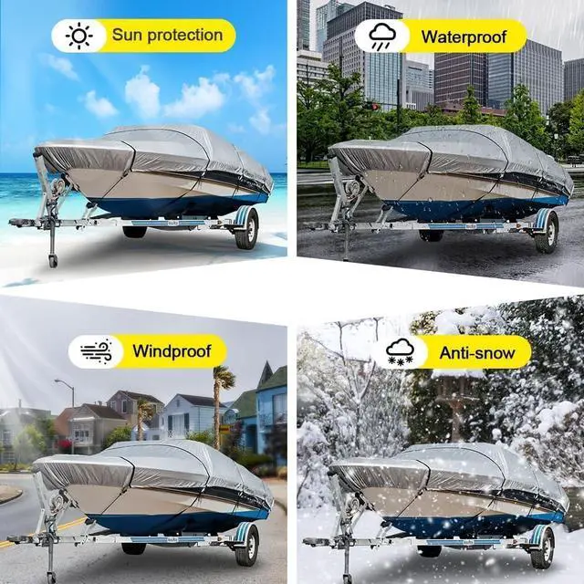 Alt view image 7 of 7 - Boat Cover Support Poles 2 Pack, Stainless Steel Pontoon Boat Cover Support Poles System Adjustable 30.7"-71", Heavy-Duty 3.75 lb Metal Base Boat Tarp Accessories for V Hull, Jon