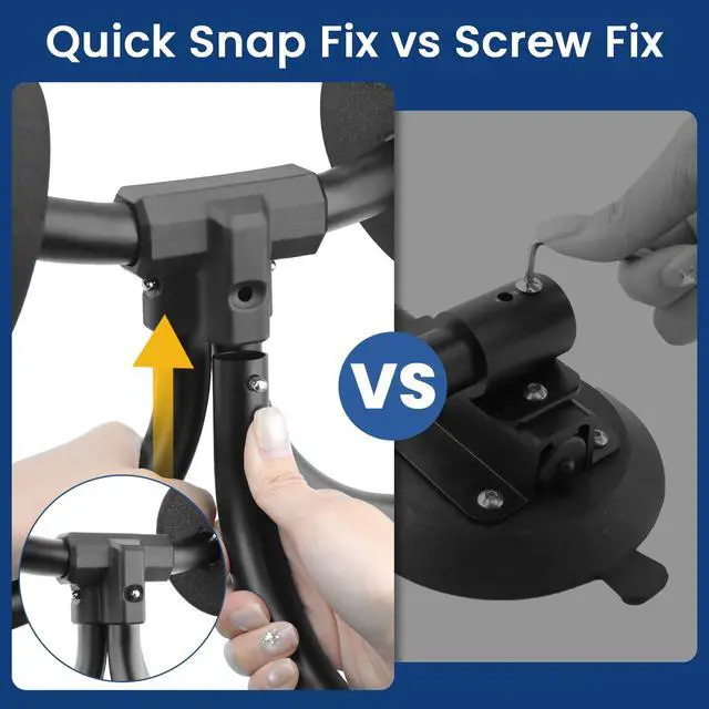 Alt view image 5 of 7 - TriGrip Kayak Load Roller,3 Suction Cups Kayak Roller Loader,Kayak Helpers -Pump Vacuum Type- Kayak Roof Roller Loader Load Assist Mount,Kayak Loader Lift Assist System for Car SUV,Kayak Accessories