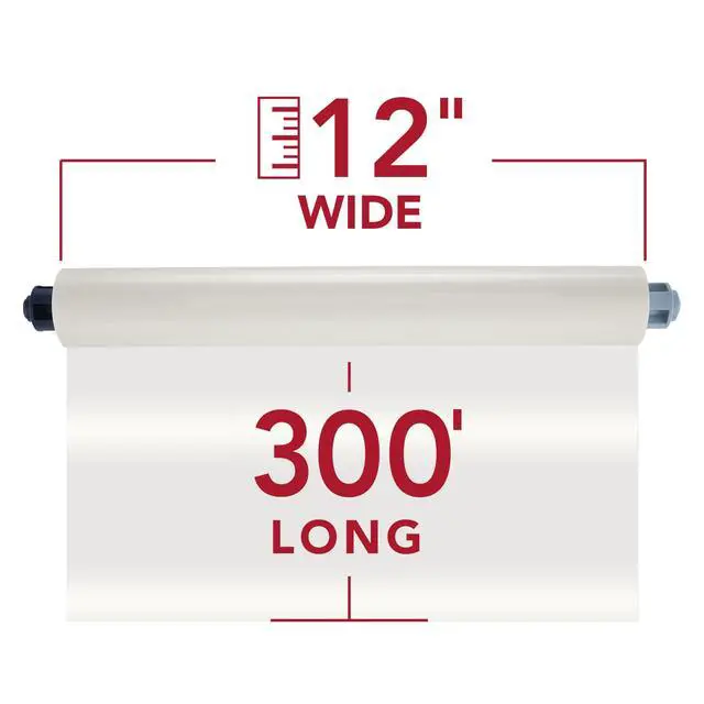 Alt view image 2 of 5 - Thermal Laminating Film, Rolls, Ultima 35 EZload, Glossy, NAP II, 12" x 300', 2 Pack (3125365EZ)