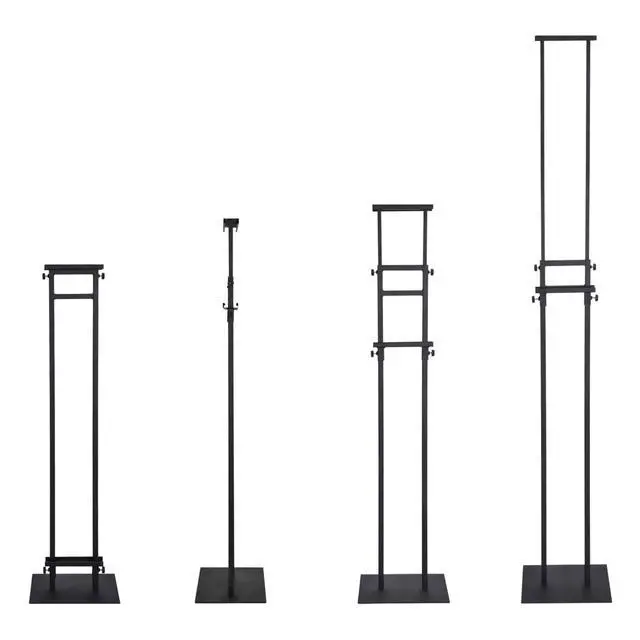 Alt view image 6 of 7 - 2Pack Poster Stand for Display, Adjustable Floor Stand Sign Holder | Pedestal Sign Stand, Heavy Duty Banner Stand with Non-Slip Base, Height Up to 75 inch, Double-Sided for Board & Foam Sign