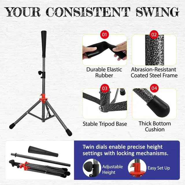 Alt view image 6 of 7 - Baseball Net7x7ft Baseball Practice Net with Tee and Target, Large Pocket Sports net for Hitting/Batting/Pitching/Throwing,Scratch Resistant Base, Versatile Use for All Levels