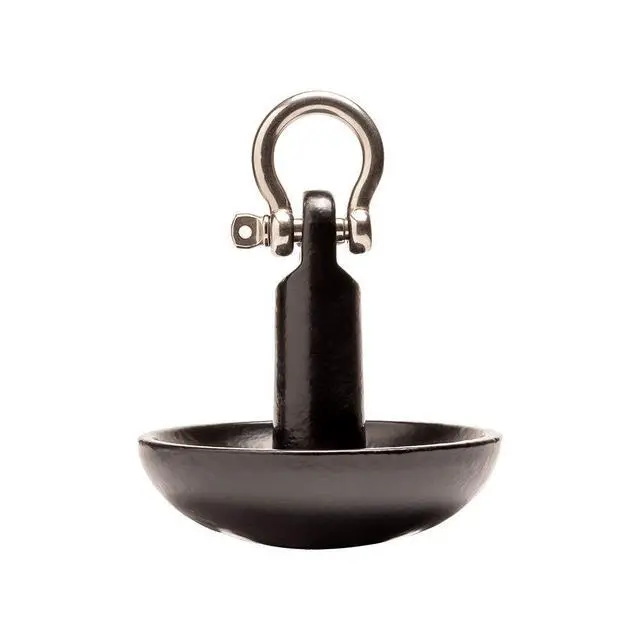 Alt view image 4 of 7 - Newport Premium 15lb Mushroom Anchor Kit w/Bag, Rope, Buoy, & Stainless Hardware