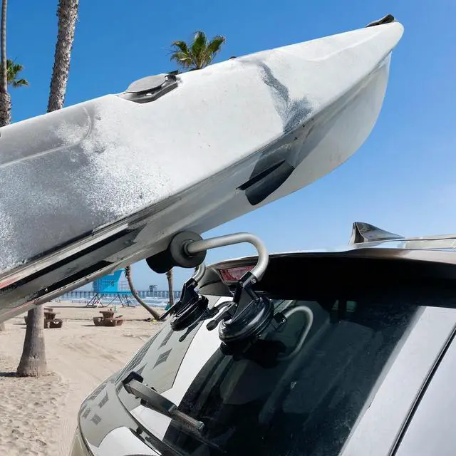 Alt view image 3 of 6 - Kayak Roller, Kayak Load Assist with Heavy-Duty Suction Cups Mount