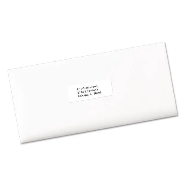 Alt view image 4 of 7 - Easy Peel White Mailing Labels for Laser Printers, 1 x 2.62 Inch, Box of 3000 Labels (5160), 2-Pack