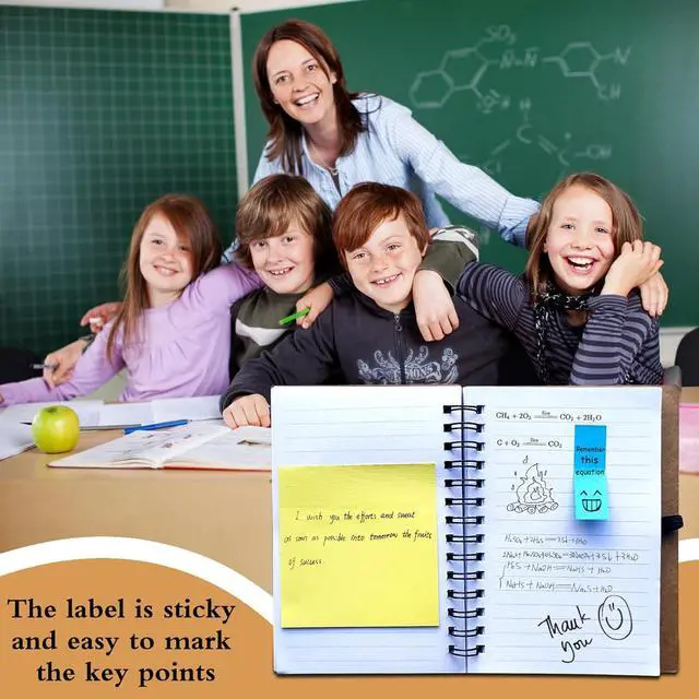 Alt view image 4 of 7 - 2026 Inspirational Spiral Notebook 50 Sets Portable Employee Appreciation Gifts Bulk Journals with Sticky Note Pen for Teachers Students Friends Colleagues Volunteer Nurse and Family Thank You Gifts