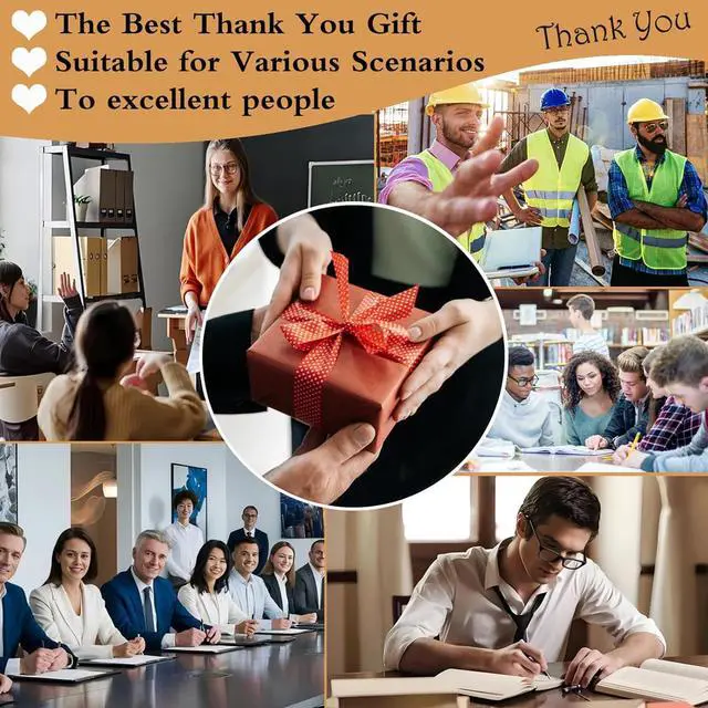 Alt view image 5 of 7 - 2026 Inspirational Spiral Notebook 50 Sets Portable Employee Appreciation Gifts Bulk Journals with Sticky Note Pen for Teachers Students Friends Colleagues Volunteer Nurse and Family Thank You Gifts