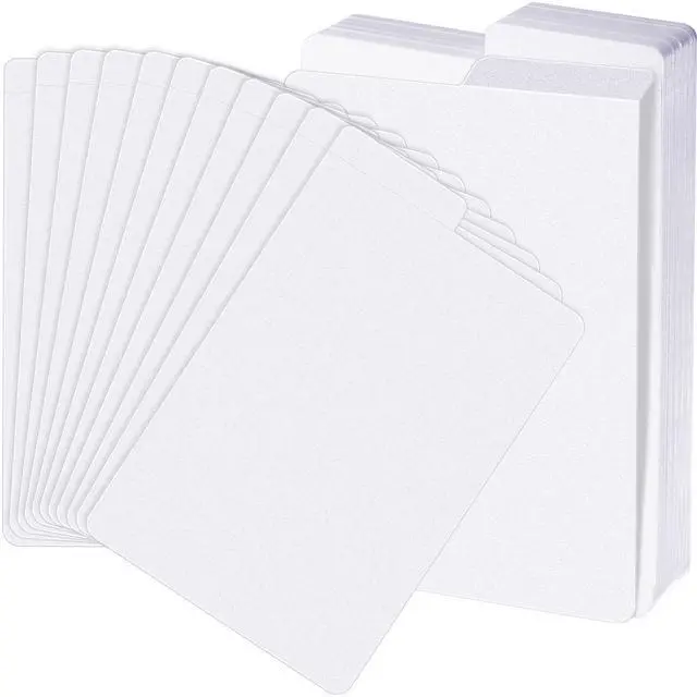 Main image of 150 Pieces Comic Book Dividers with Tab with Tabs White Frosted Card Separator Plastic Dividers for Comic Book Storage Boxes Organize Comics Efficiently in Storage Boxes, 11.22 x 7.24