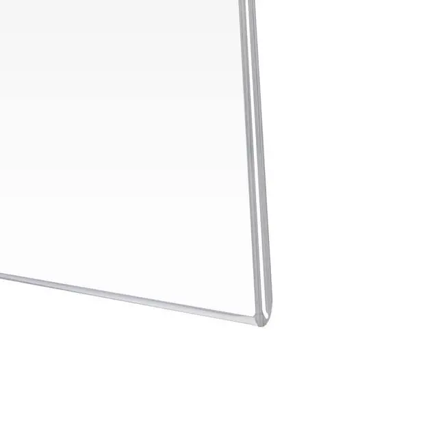 Alt view image 7 of 7 - Acrylic Sign Holder 8.5x11 Horizontal, Wall Mount Acrylic Sign Holder and Plastic Paper Display Ad Frame bonus with 3M Tape and Mounting Screws for Restaurants, Office, Store, 20 Pcs
