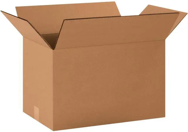 Main image of Double Wall Shipping Boxes Medium 20"L x 12"W x 12"H 15-Pack - Corrugated Cardboard Box for Moving, Mailing, Packing, Packaging and Storage