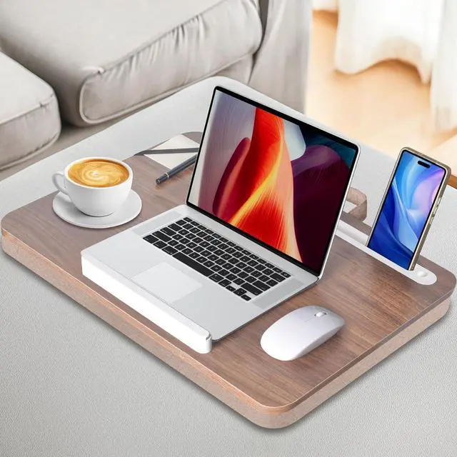 Alt view image 2 of 7 - Lap Desk 24 inches Extra Large - Versatile and Comfortable for Work and Leisure