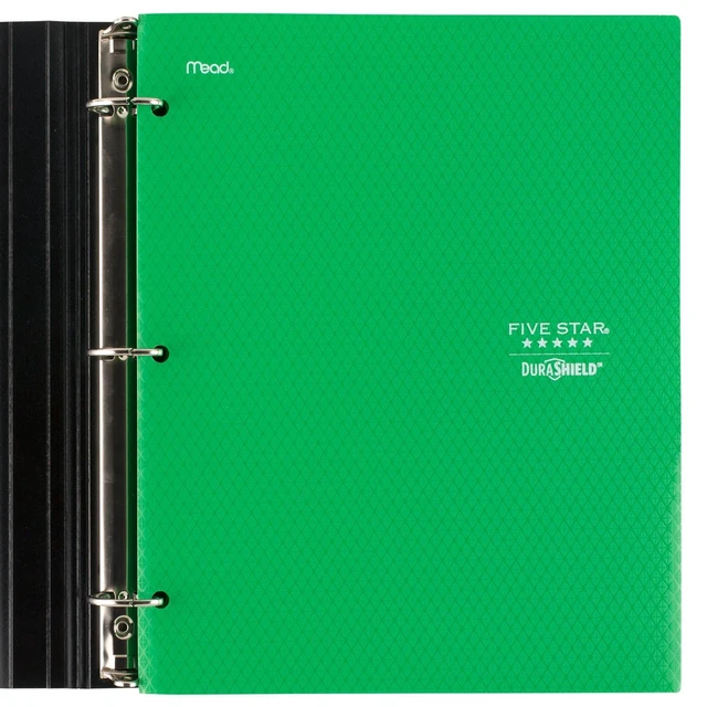 Alt view image 5 of 6 - DuraShield Antimicrobial 2 Pocket Stay-Put Plastic Folders, 4 Pack, Holds 11" x 8-1/2", Color May Vary (330010)