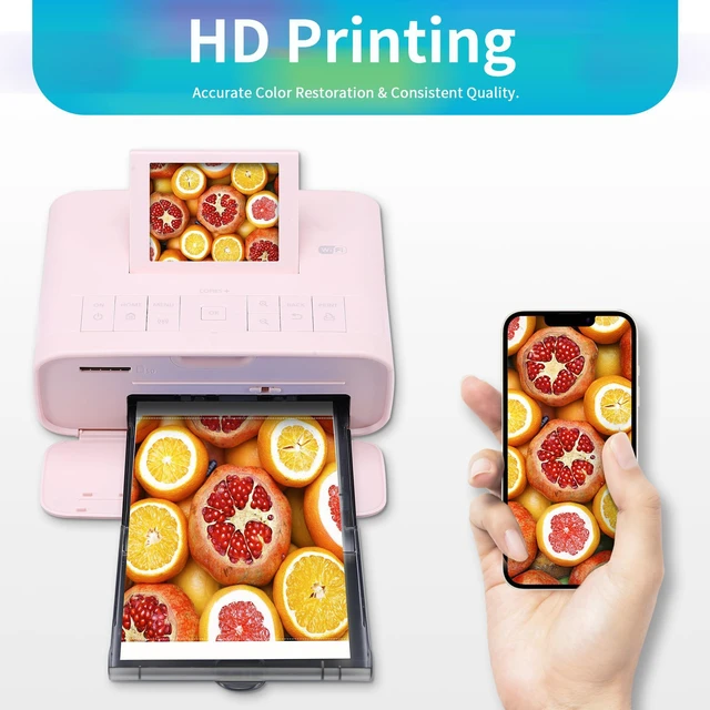 Alt view image 5 of 7 - 2 Pack Compatible for Canon Selphy CP1500 Ink and Photo Paper KP-108IN | KP108 Includes 6 Ink Cassettes + 216 Paper Sheets for Canon Selphy CP1300 CP1200 CP910 CP900 CP1000 Photo Printers