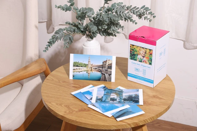 Alt view image 7 of 7 - 2 Pack Compatible for Canon Selphy CP1500 Ink and Photo Paper KP-108IN | KP108 Includes 6 Ink Cassettes + 216 Paper Sheets for Canon Selphy CP1300 CP1200 CP910 CP900 CP1000 Photo Printers