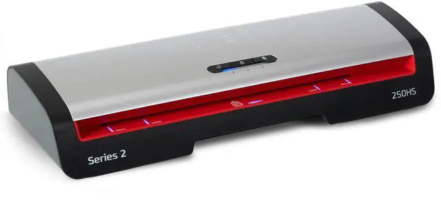 Alt view image 7 of 7 - Laminator Machine, Smart Entry LED Guides, Jam Release, Wide 13" Input, Includes Laminating Sheets (250HS)