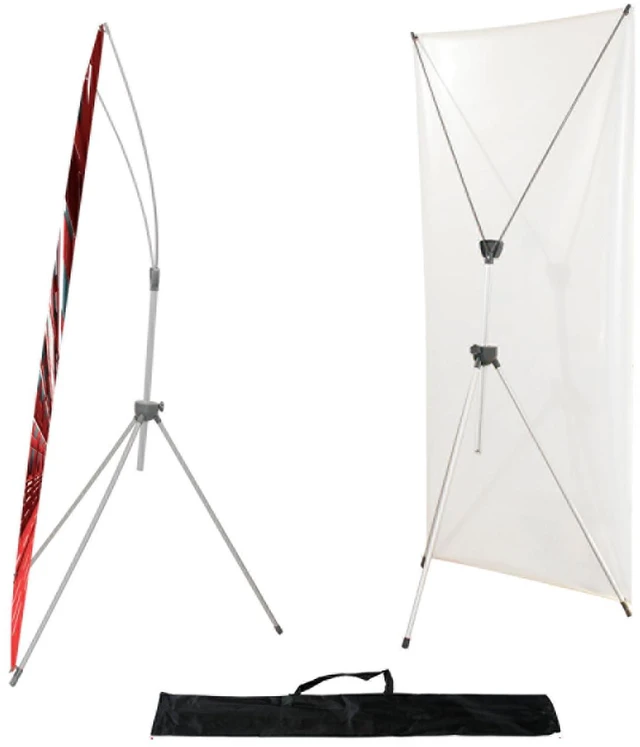 Main image of Banner Stand Poster Stand Fit Banner Size from 23"X63" to 32"X78", 4PACK