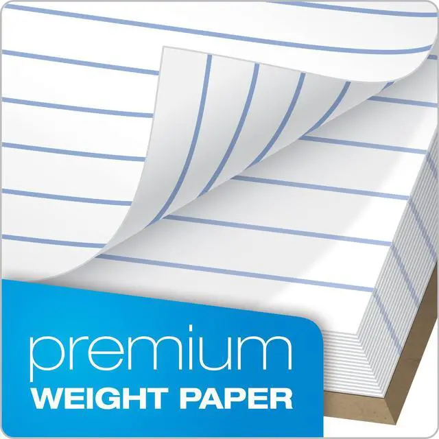 Alt view image 3 of 7 - 8.5 x 11 Legal Pads, Premium Docket Gold Brand, Wide Ruled, Thick White Paper, Sturdy Back, 50 Sheets, Made in USA (99709), (Pack of 36)