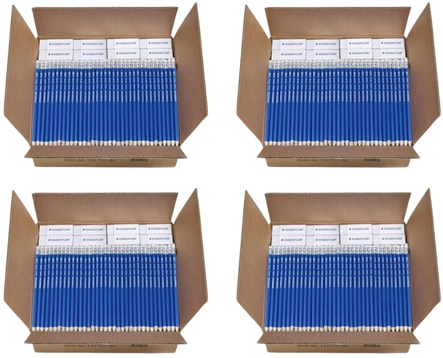 Main image of Norica #2 HB Pencils, 576 Pencils + 48 Erasers, 3 Pack | 144 Pre-Sharpened Pencil + 12 Erasers Per Pack, Bulk School Supplies Set, Break-Resistant Lead, Latex Free, PVC-Free