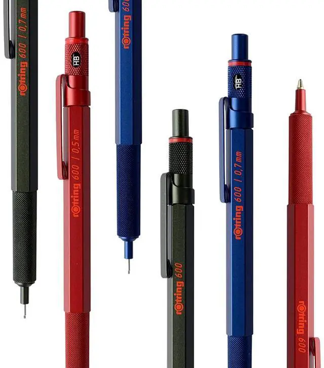 Alt view image 3 of 7 - 600 Ballpoint Pen, Medium Point, Black Ink, Red Barrel, Refillable (Pack of 3)