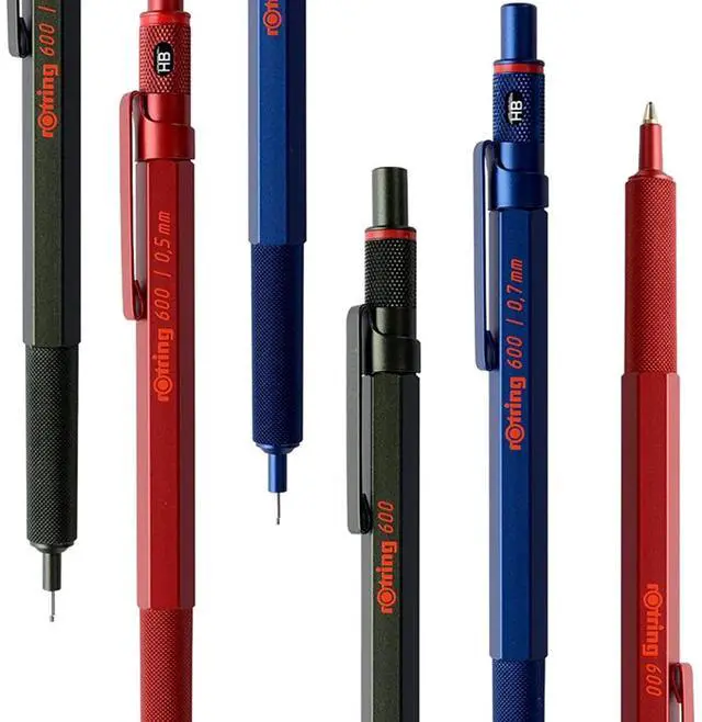 Alt view image 7 of 7 - 600 Ballpoint Pen, Medium Point, Black Ink, Red Barrel, Refillable (Pack of 3)