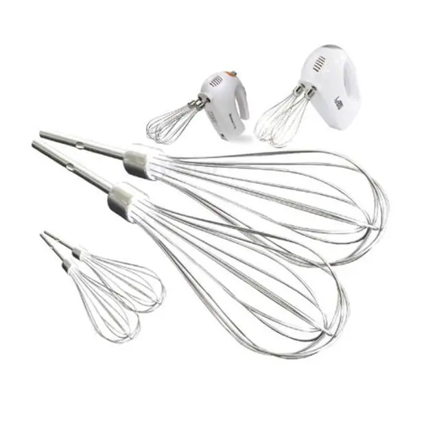 Alt view image 4 of 7 - Electric Egg Beater Accessories Frother Mixer Whisk Stainless Steel Kitchen Tool Kitchen Tool