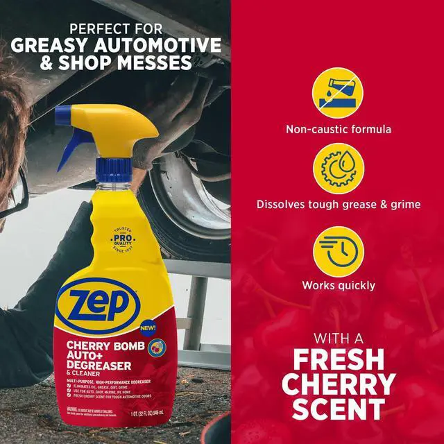 Alt view image 5 of 7 - Cherry Bomb Auto+ Degreaser & Cleaner - For Auto, Marine, RV, & Home - 32 oz.