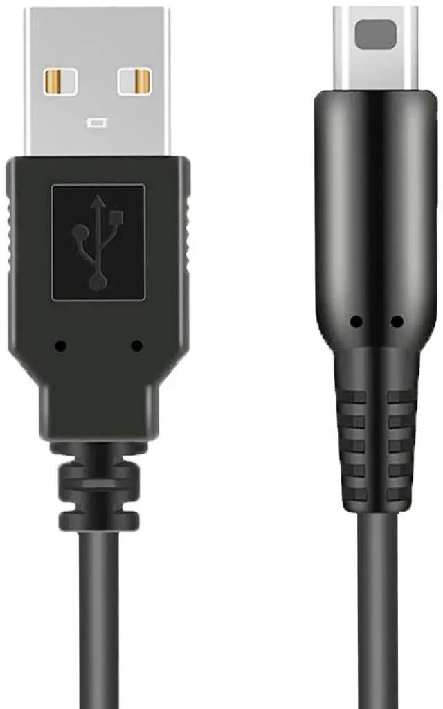 Main image of 3DS USB Charger Cable, Power Charging Lead for Nintendo 3DS, 2DS, DSi - Black