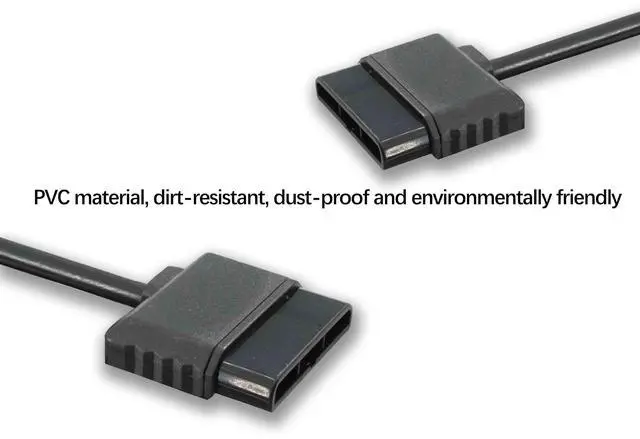 Alt view image 2 of 7 - PS2 Controller Extension Cable Compatible with Sony PlayStation 1, PlayStation 2 Game Console