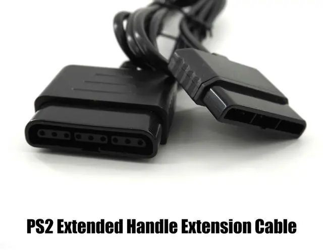 Alt view image 4 of 7 - PS2 Controller Extension Cable Compatible with Sony PlayStation 1, PlayStation 2 Game Console