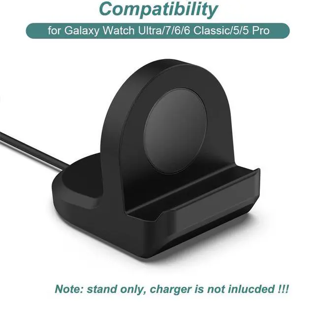 Alt view image 2 of 6 - Charger Stand for Samsung Galaxy Watch Ultra/7/6/6 Classic/5/5 Pro
