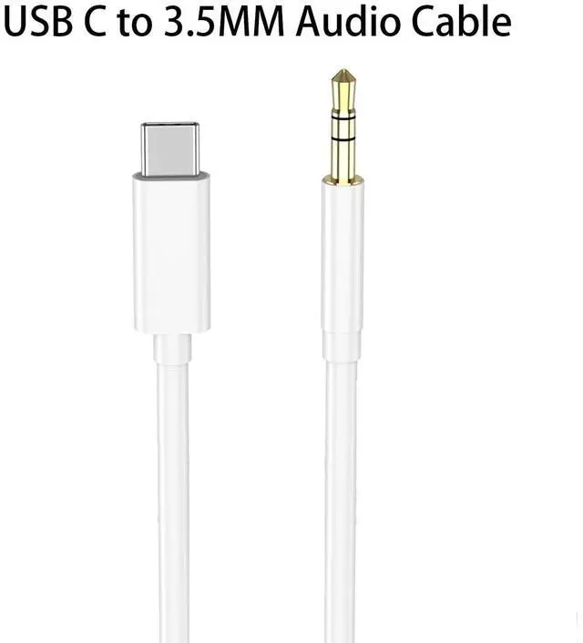 Alt view image 6 of 7 - USB C to 3.5mm Aux Cord for New iPhone 17 Air/17/16e/16/15 Pro Max Plus Car Auxiliary Cable, Aux Adapter Cord for iPhone 17/16/15 Series Play Music in Old car Audio Jack (3.3Ft)