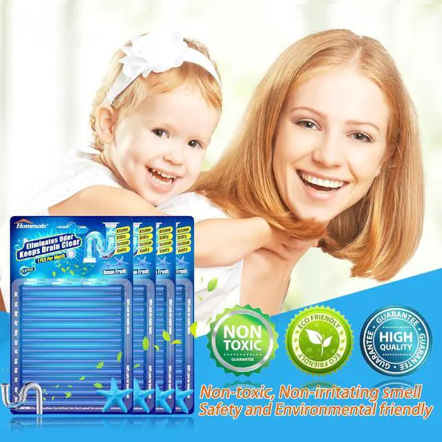 Alt view image 6 of 6 - Drain Sticks Drain Cleaner Sticks Keeps Drains and Pipes Clear and Odor-free for Sink Pipe Cleaning Sticks for Drains As Seen On TV