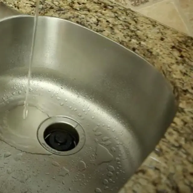 Alt view image 4 of 7 - Disposal Genie Garbage Disposal Strainer | Kitchen Sink Drain Splash Guard | Food Scraper | Red (10451)