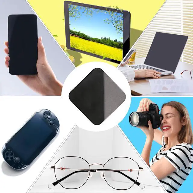 Alt view image 7 of 7 - Cleaner, Car Touch Screen Cleaner, Microfiber Cloth Auto Touchscreen Cleaning Wipes, Car Cleaning Wipes Cleaning Cloth Screen Cleaner Cloth for Vehicle Dashboard Car Display Interior Square