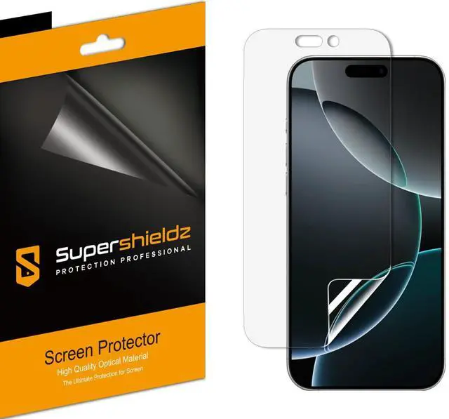 Main image of (3 Pack) Designed for iPhone 17 / iPhone 17 Pro/iPhone 16 Pro (6.3 inch) Screen Protector, High Definition Clear Shield (PET)