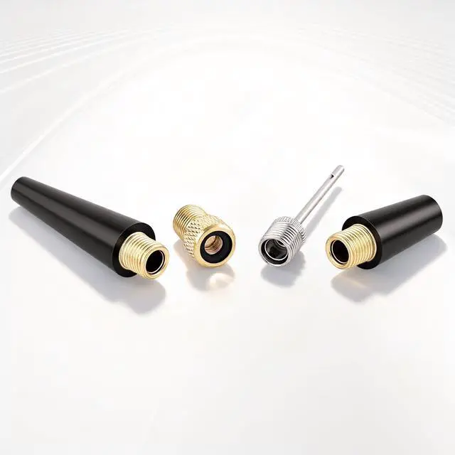 Alt view image 6 of 7 - 8Pcs Needle Inflating Ball Tire Pump, Portable Tire Inflator