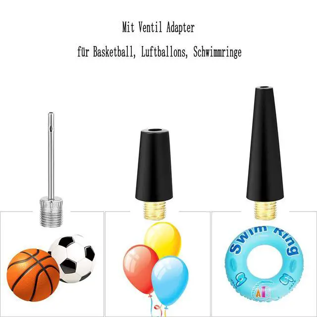 Alt view image 4 of 6 - Bicycle Valve Adapter DV AV SV Converter, Ball Pump Needle, Inflation Needle, Air Pump Needle Set for All Bike, Sports Ball and Inflatable Equipment 10PCS