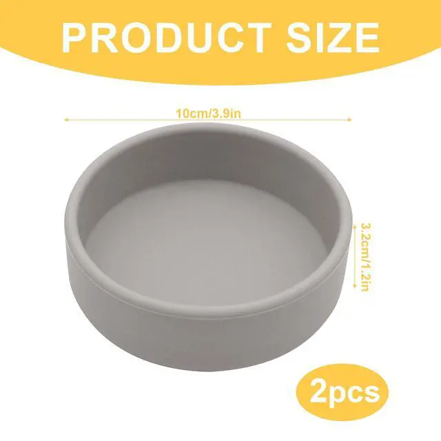 Alt view image 2 of 7 - 2 PCS Air Fryer Egg Mold, Silicone Egg Molds, Silicone Egg Bite Molds for Oven, Sous Vide Egg Cooking Molds, Microwave Egg Cook Pan