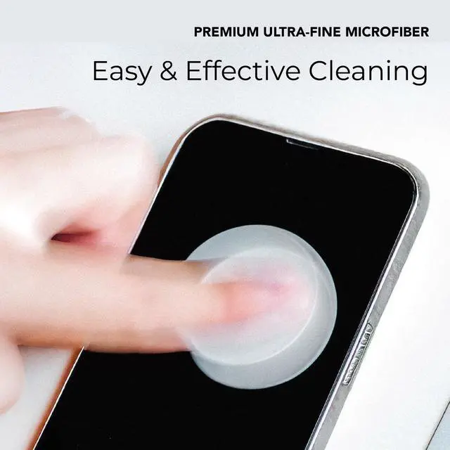 Alt view image 3 of 7 - Portable Cleaning Sticker Pad Reusable Screen Cleaner Wipes Lens Cleaner Wipes for Phone iPad Car Touch Screen Display MacBook Computer Laptop Camera Lens Electronic TV Monitor - 1PK (4PCS)