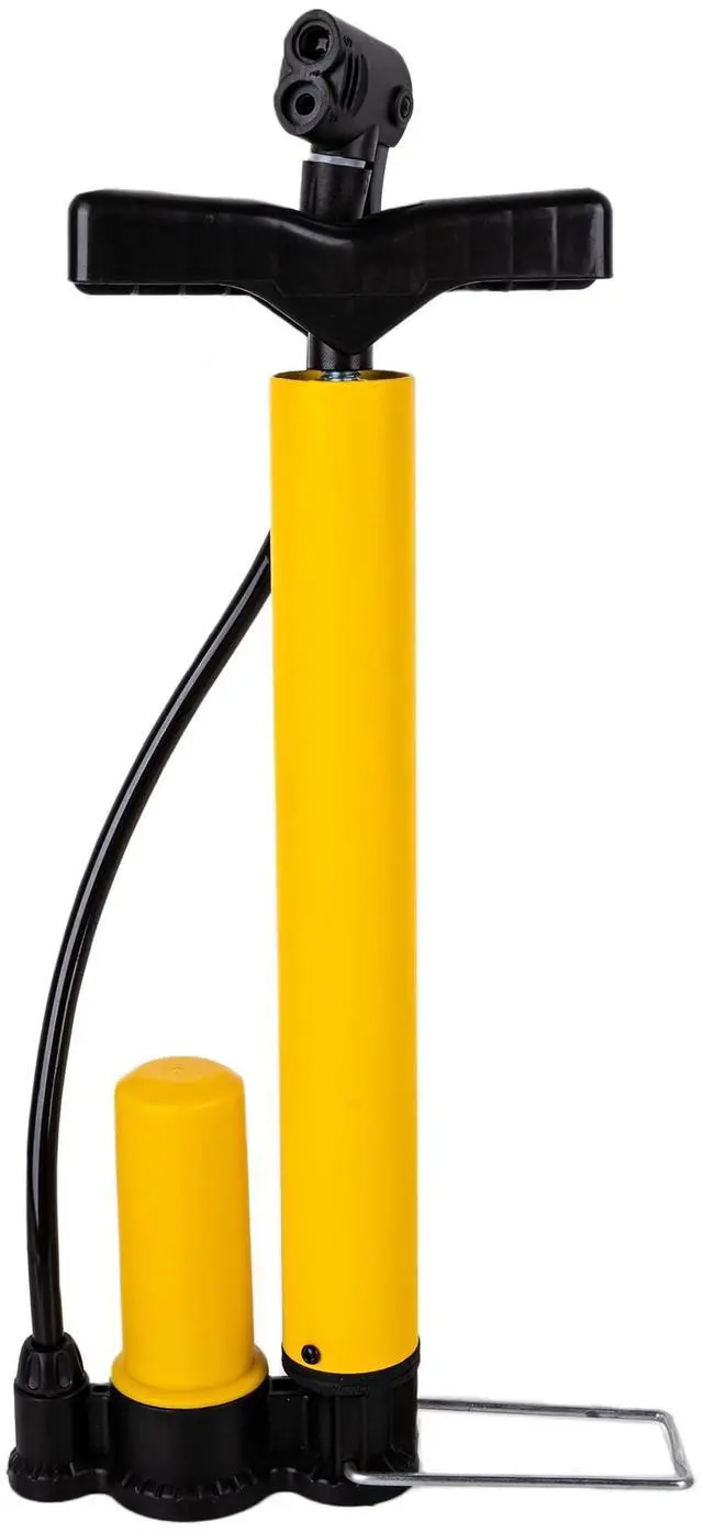 Main image of Mini Bike Pump, Small Bicycle Pump Portable with Presta & Schrader Valve, Lightweight Aluminum Tire Inflator with Mount Kit & Needle for Road, Mountain, Hybrid Bikes, Balls & Inflatables