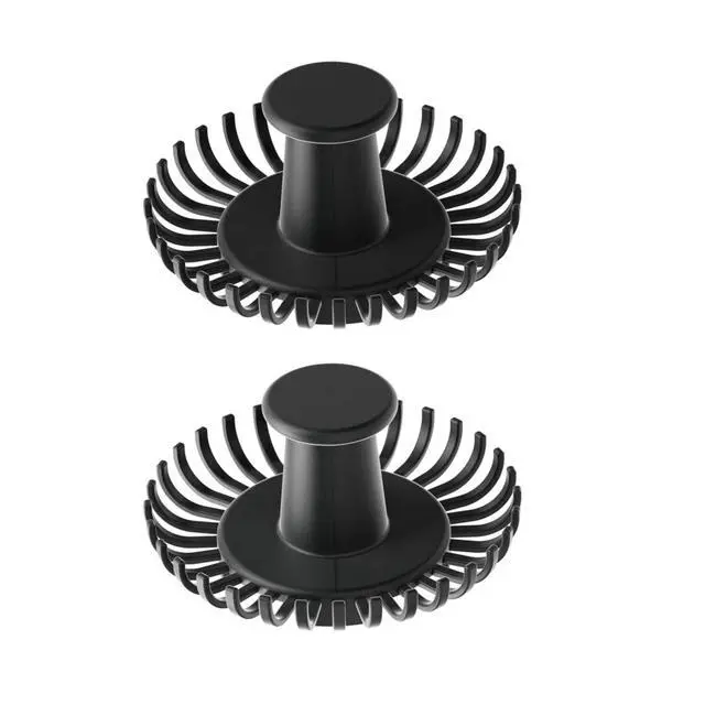 Alt view image 7 of 7 - 2 Replacement Whisks for 4-IN-1 Electric Milk Frother Automatic Milk Steamer F280R Black 1.5x1.5''